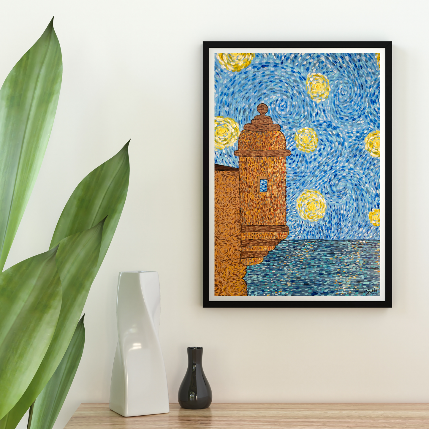 Puerto Rico Art Print - La Garita del Viejo San Juan