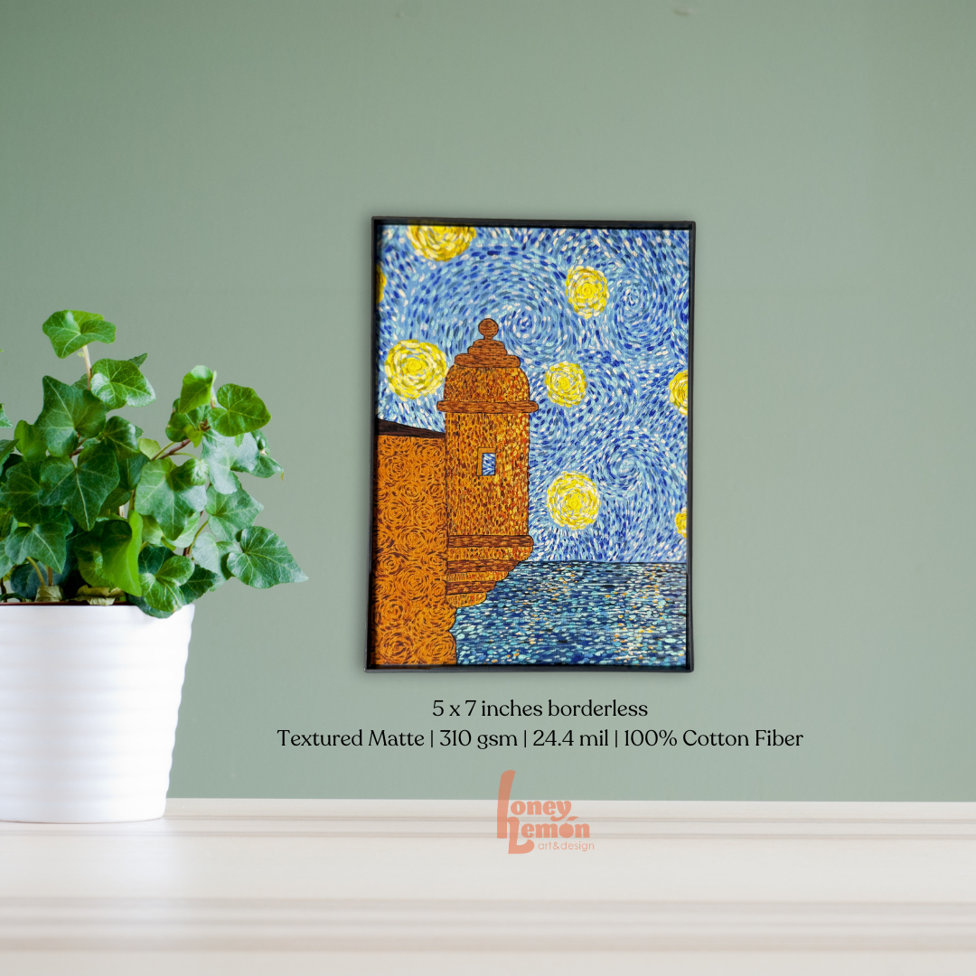 Puerto Rico Art Print - La Garita del Viejo San Juan