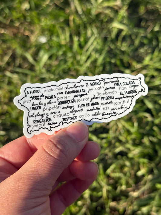 Boricuas Be Like Sticker - Jerga Boricua sticker⎪Frases Boricuas sticker