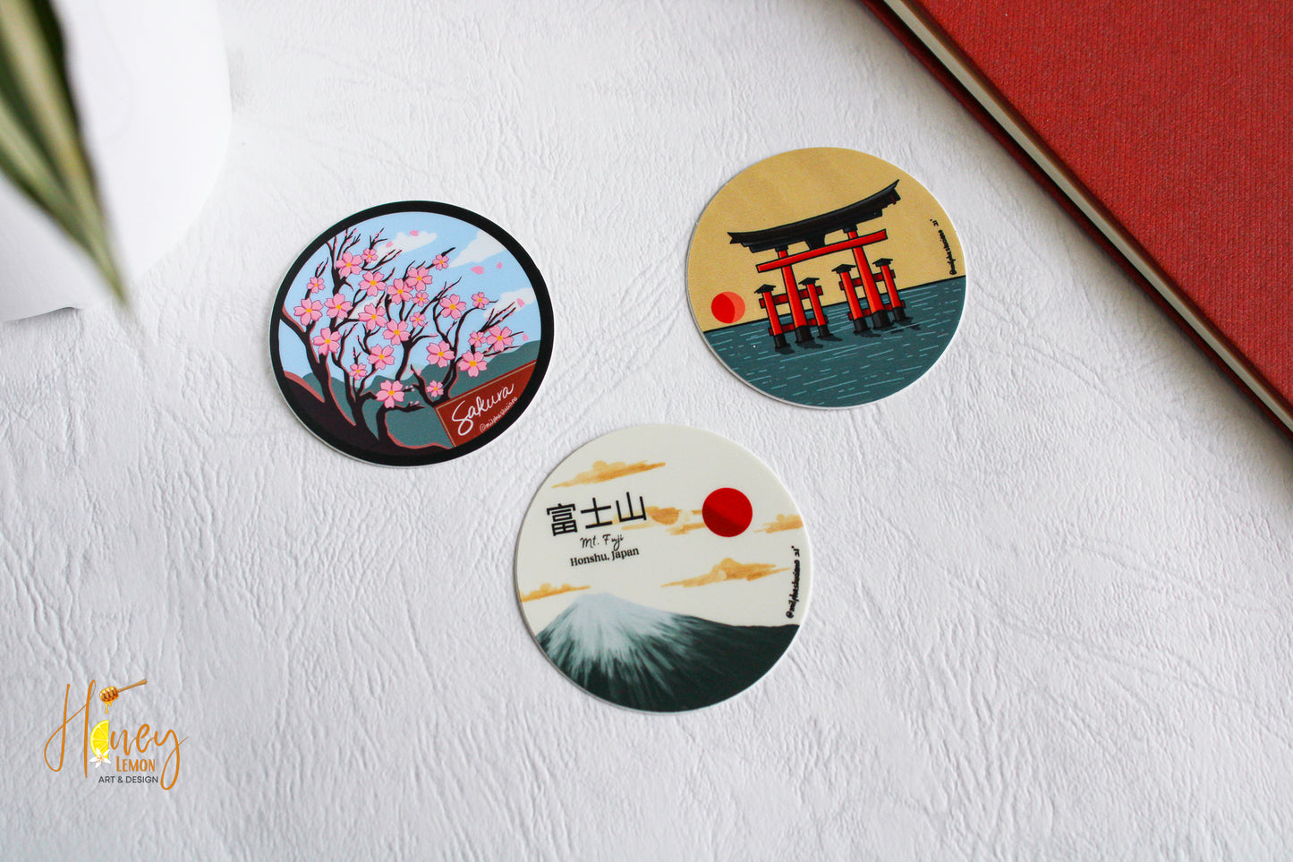 STICKER PACK: Japan (3 designs)
