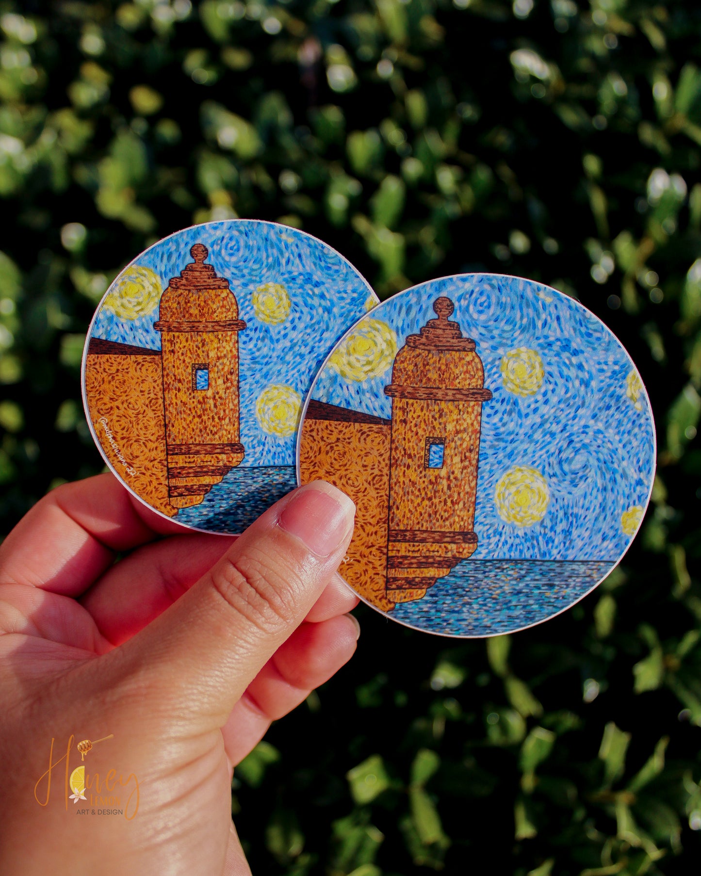 Garrita De San Juan, Puerto Rico Van Gogh Style