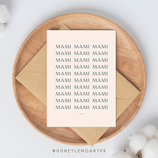 Postales para Mami⎪Mothers Day Spanish Postcard⎪Celebrate Moms