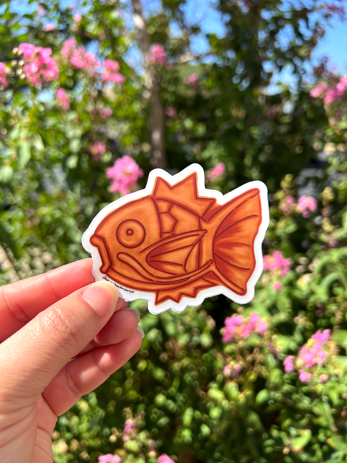 Japan Stickers⎪Taiyaki Fish Clear Sticker - Japanese food and culture⎪Taiyaki Pokemon edition